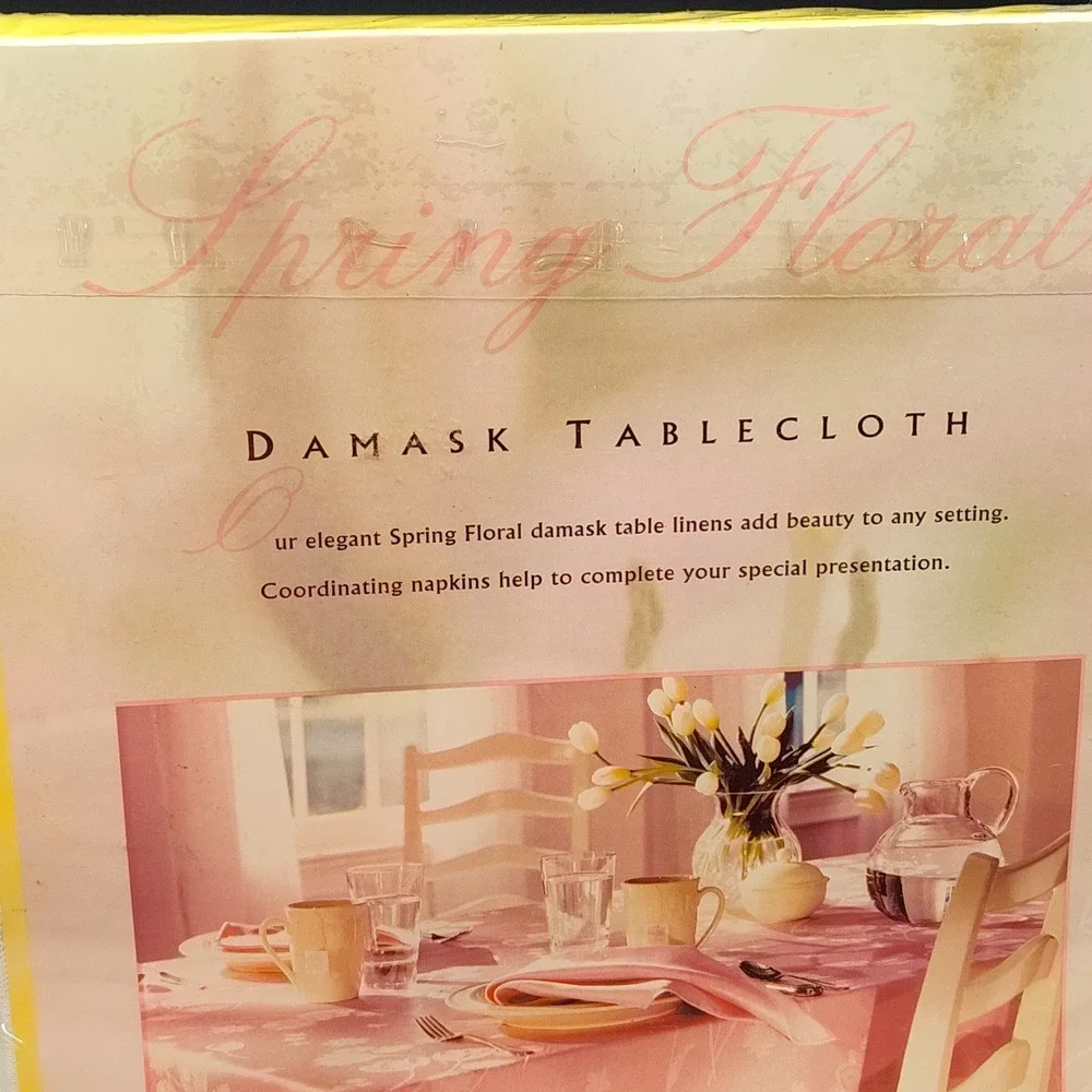 Ivory Tablecloth 52